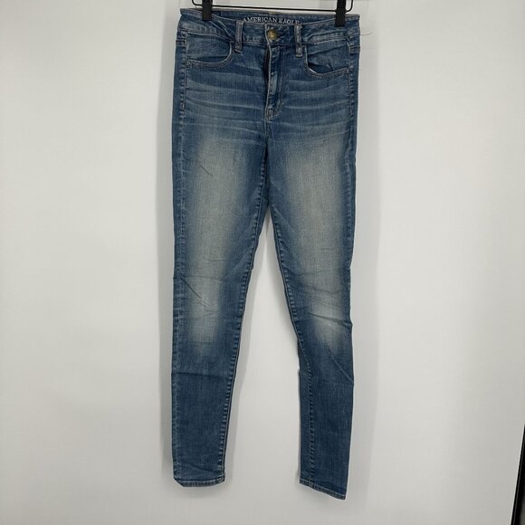 American Eagle Denim - American Eagle Women's‎ High Rise Jegging Size 4 Long